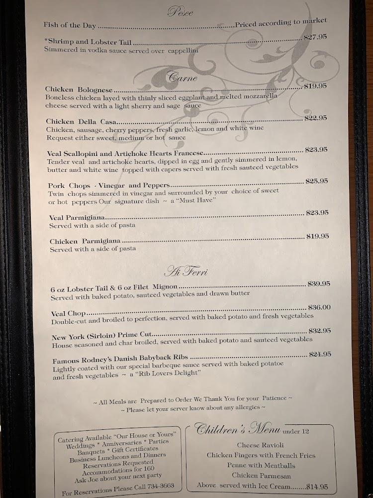 Vesuvio Restaurant Menu image 4